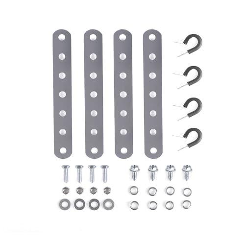 Oil Cooler Metal Mounting Bracket Kit used for 3/4 inch Coolers Compatible LPD47391 Low Pressure Drop 40k Transmission Oil Cooler