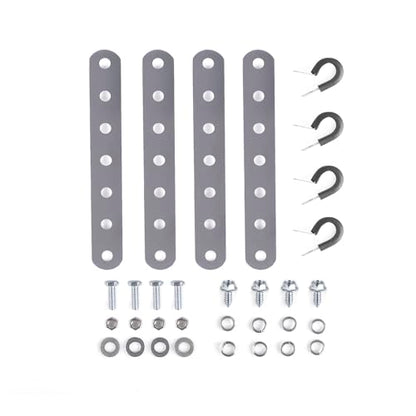 Oil Cooler Metal Mounting Bracket Kit used for 3/4 inch Coolers Compatible LPD47391 Low Pressure Drop 40k Transmission Oil Cooler
