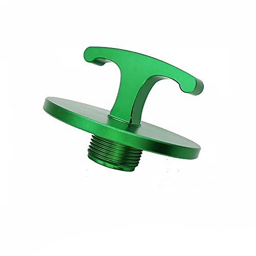 Aluminum Alloy-Oil Filter Plug Tool, Oil Filter Plug Cap Off Tool for Dodge Ram 05083285AA MO285 Turbo Diesel 5.9L 6.7L Cummins-Green - color: Green