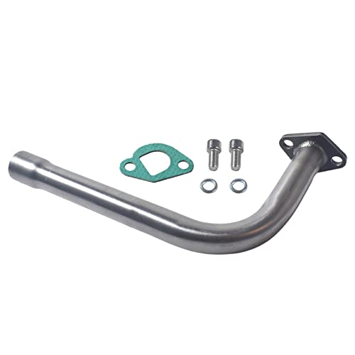 Exhaust Pipe Header w/Muffler for Honda GX160 for Predator 212cc