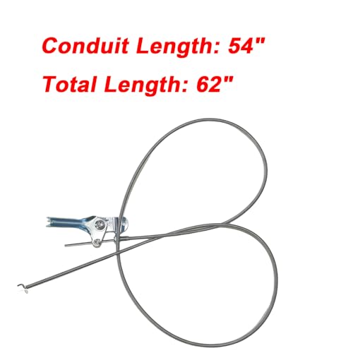 GW-9015 Throttle Choke Cable for Troy Bilt Horse tillers with 6 hp Tecumseh Engines Replace 9015 9240 GW-9240