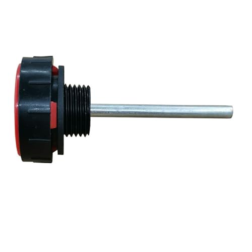 Hydraulic Fluid Reservoir Air Breather with Dipstick | Dump Cap Breather Replacement for Automotive Hydraulic Systems | Red Dehumidifier Cap(∅1inches) - size: ∅1 inches