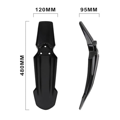 JFG RACING Electric Dirt Bike Front Fender for Surron Light Bee X/X160/X260 - color: black-1