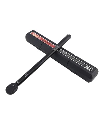 1/2 Inch Drive Torque Wrench, 20-150 FT.LB/27.1-203.5 Nm, ±3% High-Precision FT-LB Torque Wrench, Laser-Etched Dual Scale for Automotive, Bicycle, Motorcycle, Garden Machinery & DIY Projects - size: 20-150FT.LB, style: 1/2-Inch