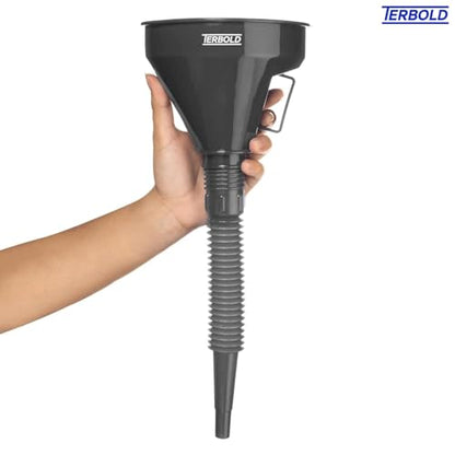 Automotive Flex Funnel with Hose (Grey) - color: Grey