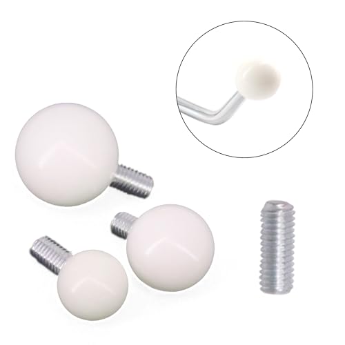 Dent Repair Tools 6 Pieces of Dent Removal Rods with Awl Head Paintless Dent Removal Kit Car Auto Body Dent Removal of Hail Dents and Door Ding (6 PCS Rod 21 PCS Pen) - style: 6PCS