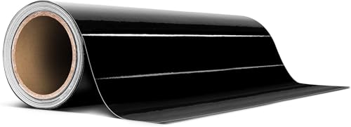 VViViD Black Gloss Air-Release Adhesive Vinyl Tape Roll (17.75 Inch x 20ft) - size: 17.75" x 20ft
