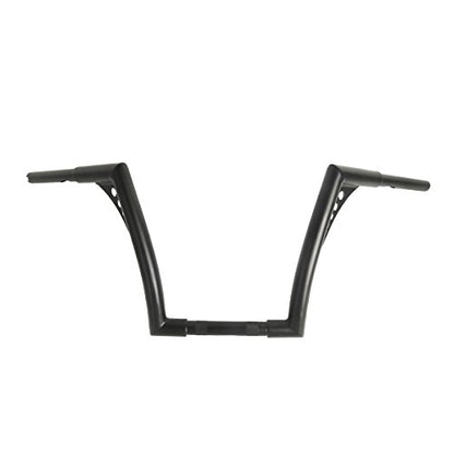 XMT-MOTO 12" Rise 1-1/4 Ape Hangers Handlebar Fit For Harley FLST FXST XL - color: Gloss Black, size: 12 INCH
