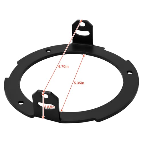 LP6 LED Headlight Fairing Bracket for Harley Softail Low Rider ST, FXLRST, FXRST 2022-2024