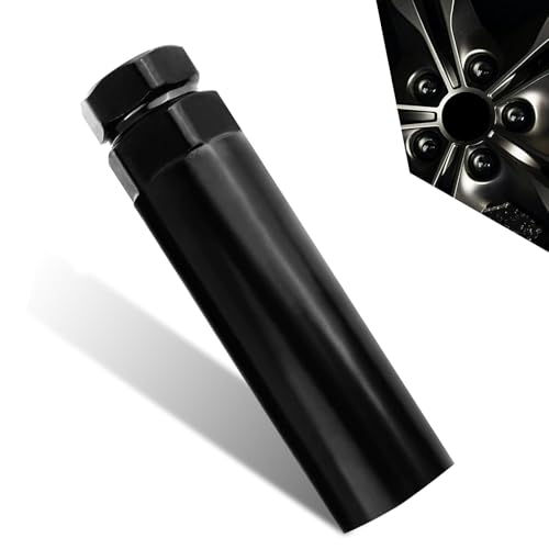 Small 6 Spline Lug Nut Socket, Locking Lug Nut Removal Tool, Wheel Lock Key Replacement for Aftermarket 6 Spline Lug Nut, for 19 mm (3/4 Inch) & 21 mm (13/16 Inch) Hex Socket Wrench - size: Small 6 Spline