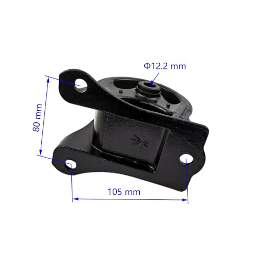 Engine Motor Mount Set Fit for 1990-1993 Honda Accord 2.2L LX DX Manual 4pcs A6512 A4500 A6519 A6509 - size: 1990-1993 Accord 2.2L Manual