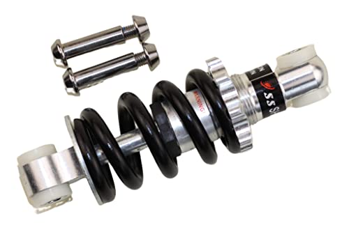Trkimal Rear Shock Suspension Spring, Rear Shock Absorber for Gas Scooter Electric Bike Minimoto Dirt Bike ATV Quad Mini Pocket Bike Mountain bike (125MM/750LB) - size: 125 mm/340 kg