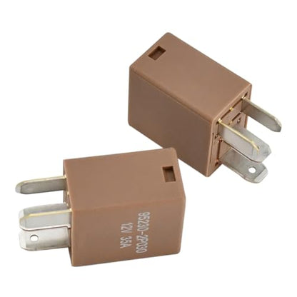 2PCS Relay 95230-2P030 12V 35A 4 Pins Multi-Purpose Power Relay Compatible with Hyundai Kia Vehicles Replace 95230-2P030 952302P030