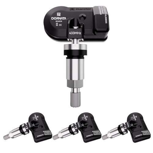 TPMS Sensor,Pre-Programmed Chrysler Jeep Dodge Tire Pressure Monitor System - size: 4Pcs