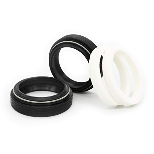 Suspension Fork Dust Wiper Kit, Dust Seal Kit for 34mm Rubber Material, Fox Racing Shox & X-fusion Compatible