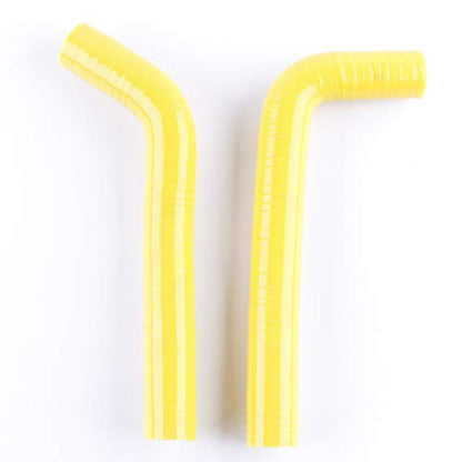 ATV Silicone Coolant Radiator Hose Kit Fits For Yamaha YFZ 450 yfz450 04-08 (Yellow) - color: Yellow
