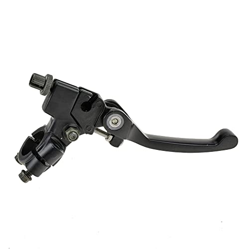 HIAORS Black Chrome Clutch Brake Lever for 22mm 7/8 inch Handlebar 110cc 125cc 140cc TTR 125cc SSR Xmotos Apollo 125 Pit Dirt Bike Motorcycle - color: Black