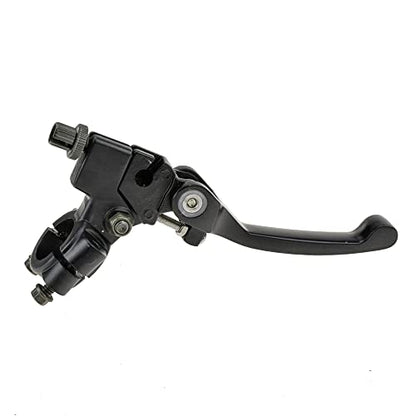 HIAORS Black Chrome Clutch Brake Lever for 22mm 7/8 inch Handlebar 110cc 125cc 140cc TTR 125cc SSR Xmotos Apollo 125 Pit Dirt Bike Motorcycle - color: Black