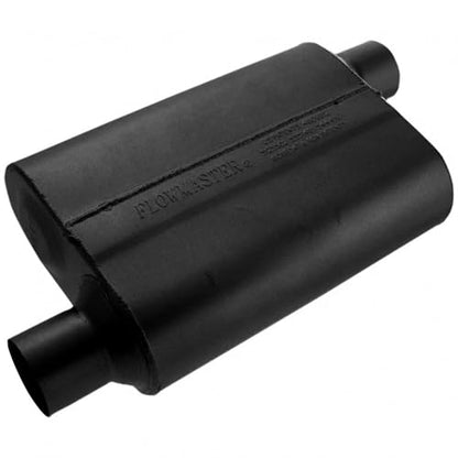 Flowmaster 40 Series Chambered Muffler – 2.50" Offset In / 2.50" Offset Out - color: Offset In / Offset Out