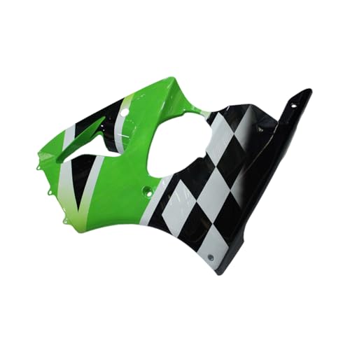 Black White Green Fairing Kit for Kawasaki 2000-2002 ZX6R ZX600J Bodywork - color: Green Black White