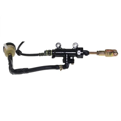 PRO BAT Rear Hydraulic Brake Assembly Caliper Master Cylinder Assembly Kit - color: Black