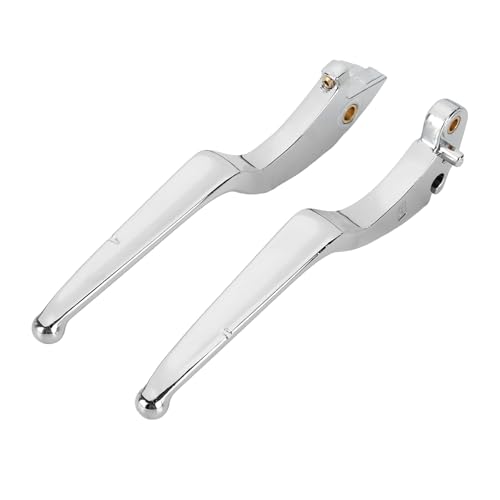 Brake Clutch Lever Set Compatible with Indian Scout - color: Silver（Style 2）