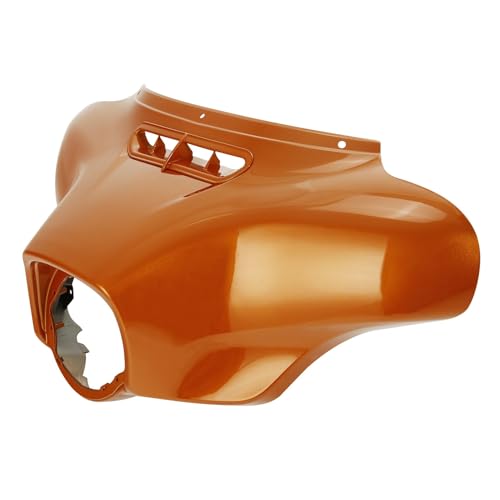 HR3 2014SG Amber Whiskey Batwing Outer Fairing Body + Vent Trim Compatible with 2014 Street Glide FLHX - color: Amber Whiskey 2014SG