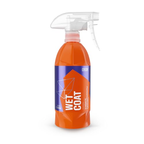 GYEON Wet Coat Spray-On Rinse Off Hydrophobic Gloss Coating for Cars 500ml - size: 500ml (Pack of 1)