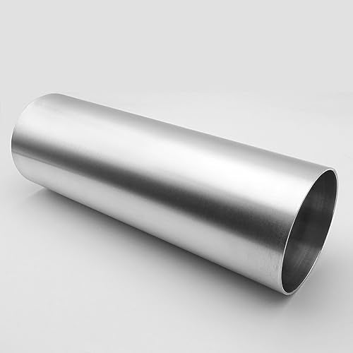 AC PERFORMANCE 4" Straight Aluminum Intercooler Air Intake Tube - color: Silver 0, size: 4" (102mm)