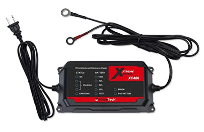 PulseTech XC400 Xtreme Charge 4 AMP Smart Battery Charger & Maintainer