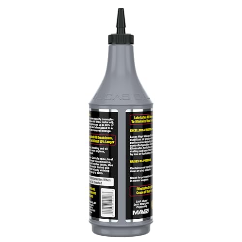 Lucas Oil 10118 High Mileage Oil Stabilizer - 1 Quart
