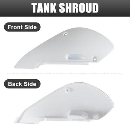 ABS Plastics Kit for Kawasaki KLX110 2002-2013, KX65 2000-2013 - color: White