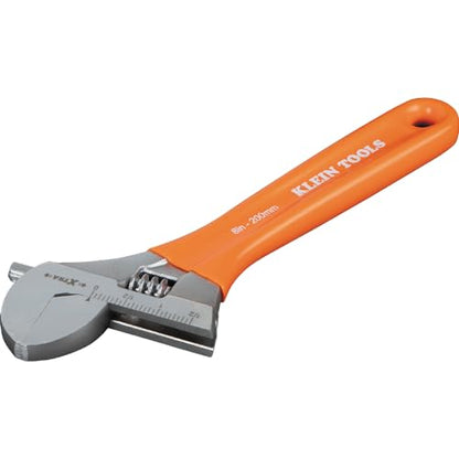 KLEIN TOOLS O5098 8-Inch Extra-Wide Adjustable Wrench - size: 8-Inch
