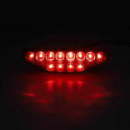 ATV 2006-2014 TRX450R TRX450ER LED Taillight Rear Tail Lights Brake stop Lamps (Red) - color: Red