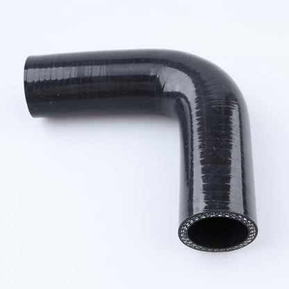 AC PERFORMANCE ID 1-1/8" 90° Degree Elbow Silicone Hose Coupler Black - color: Black, size: ID 1-1/8" (28mm)
