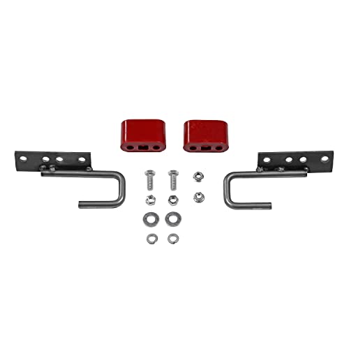 Flowmaster 718123 FlowFX Axle-Back Exhaust Kit 3 Inch 409 Stainless Steel Dual 4 Inch Black Ceramic Coat 304 Stainless Steel Tips Compatible with 2021-2024 Ford Bronco 2.3L 2.7L 2 & 4WD 2 & 4 Door