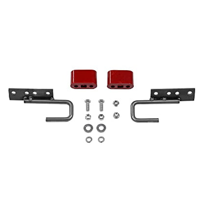 Flowmaster 718123 FlowFX Axle-Back Exhaust Kit 3 Inch 409 Stainless Steel Dual 4 Inch Black Ceramic Coat 304 Stainless Steel Tips Compatible with 2021-2024 Ford Bronco 2.3L 2.7L 2 & 4WD 2 & 4 Door