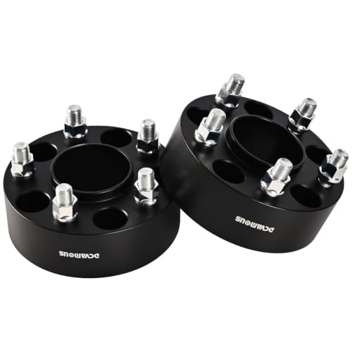 4pc Forged 5x4.75 Hubcentric Wheel Spacers 2 Inch Thick with M12x1.5 Studs - size: 2 Inch-4 PCS