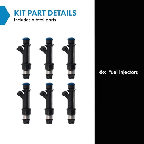 TRQ Fuel Injector Set - style: FIA58816