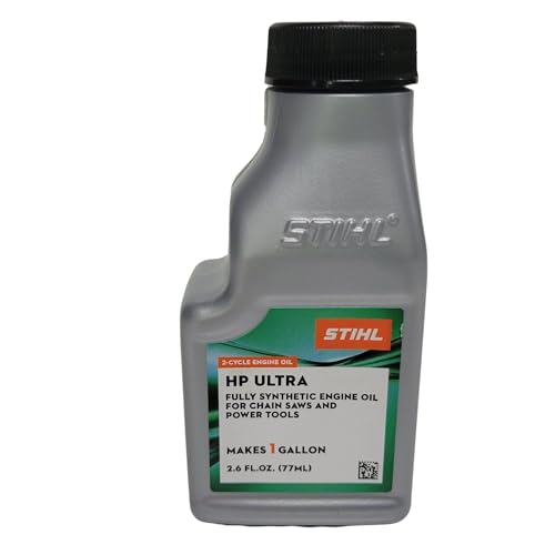 STIHL 0781 313 8002 2.6 Ounce High Performance Ultra 2 Cycle Engine Oil, 6 Pack