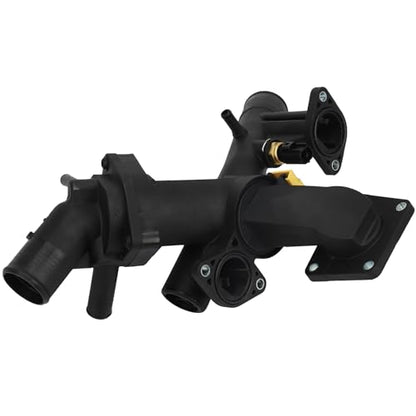 BRTEC Engine Coolant Thermostat Housing LR005631 - color: 4H23 8A504 AC