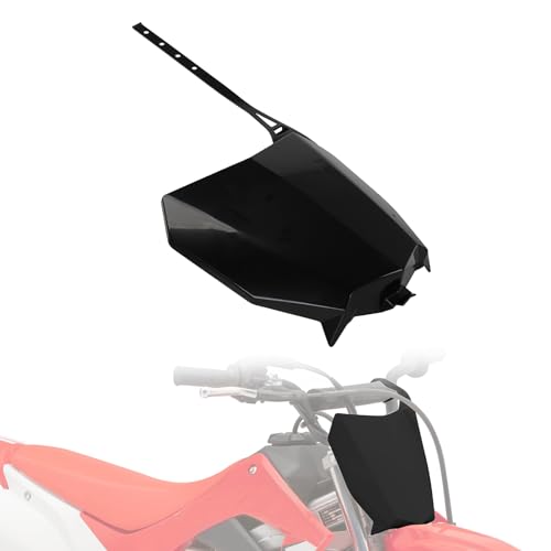 Dirt Bike Number Plate for CRF 110 CRF110F 2019-2024 Pit Bike Front Plastic Body Kit Fender Black - color: black
