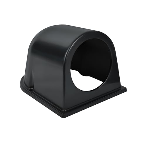 wuyaoyao Universal 2" 52mm Single Hole Dash Gauge Pod Holder, Black - color: Black, size: 1-Hole