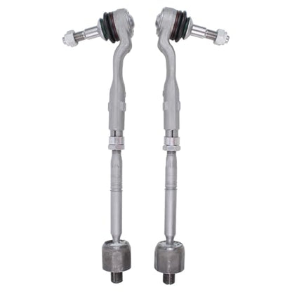 Front Inner and Outer Tie Rod End Set for BMW 528i 535i 550i