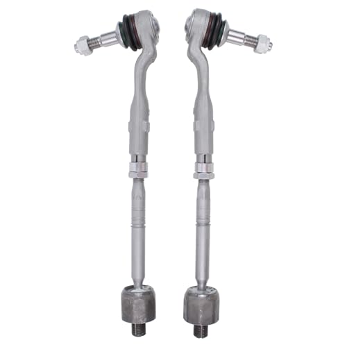 Front Inner and Outer Tie Rod End Set for BMW 528i 535i 550i