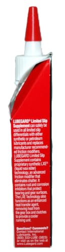 Lubegard 42851 Limited Slip Supplement, 4 fl. oz Case of 12