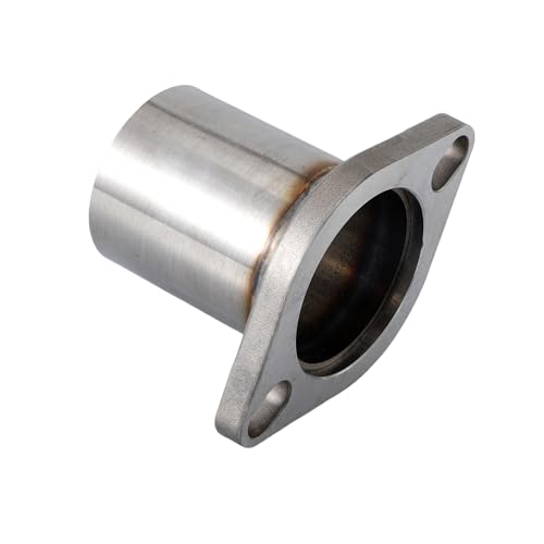3.0'' OD Exhaust Flange Repair Pipe Kit.Stainless Steel Exhaust Welding Flange Quick Repair for Exhaust Flange Pipe With Gasket,Flange Bolt and Nut (OD 3.0") - size: 2 Bolt OD 3.0"