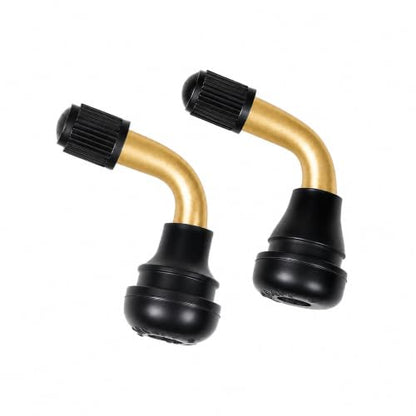 2Pcs Tubeless Tire Valve Stem PVR60/PVR70, Bent 90 Degree Angled - size: PVR70/PVR60