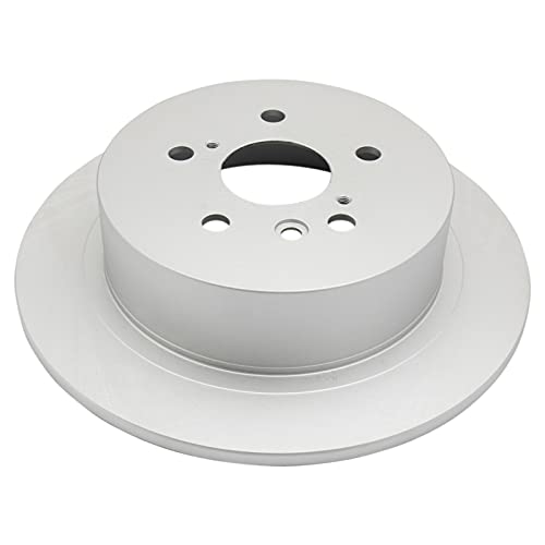 TRQ Front Rear Brake Rotor Set G Coated - style: BRA15438