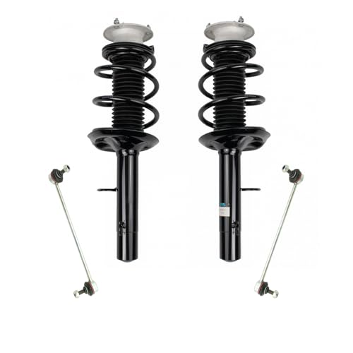 TRQ Front Suspension Kit Complete Strut & Coil Spring Assembly Sway Bar - style: SCA33013